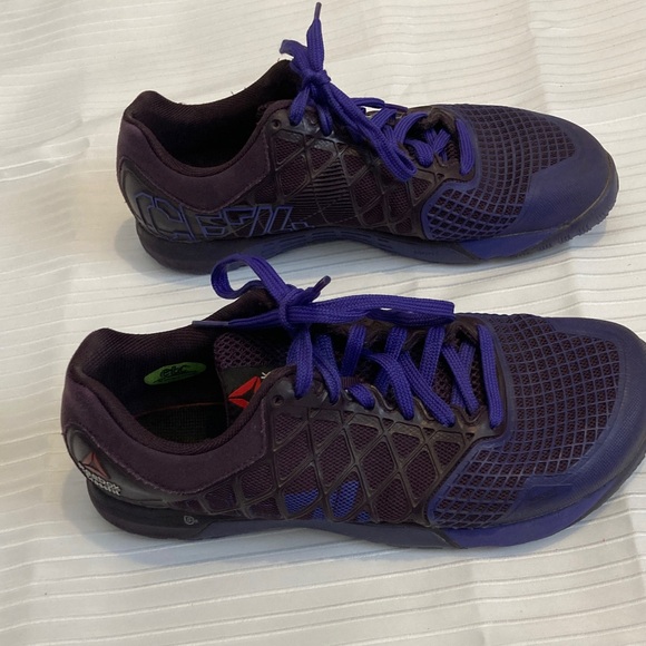 Reebok Crossfit CF-74 Womens 8.5 Purple Training Athletic Shoes - Picture 4 of 16